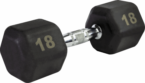 Kit Dumbbell Sextavado Emborrachado 12kg ao 30kg com Suporte - Image 3